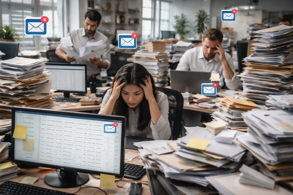 Inbox Chaos dan Dampaknya ke Produktivitas Tim Operasional. (Foto: Ilustrasi)
