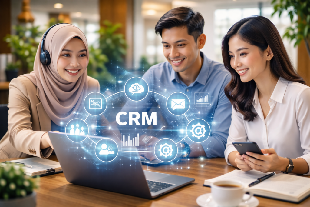Sistem CRM: Data, Respons, dan Relasi sebagai Fondasi Bisnis Modern. (Foto: Ilustrasi)