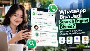 whatsapp bisa jadi search engine